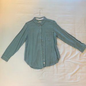 Treasure & Bond Size (L) Long Sleeve Check Shirt